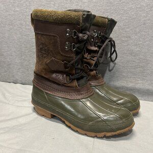 Pro Line Brown Duck 10” BOOTS Men's Size 7 Thinsulate Insulated Winter Snow